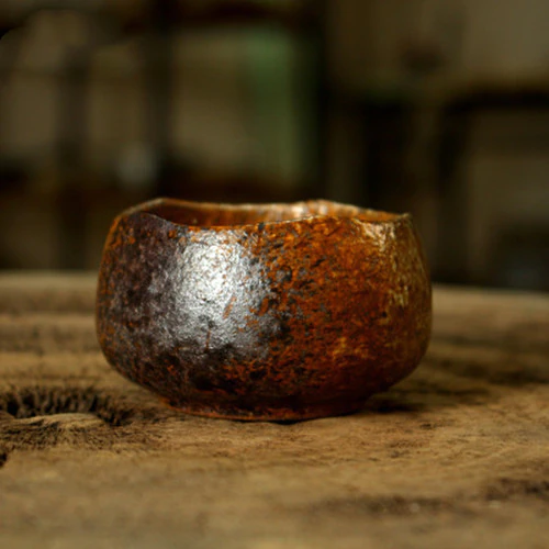 Rustic Glaze Ceramic Cup Style D 45ml
